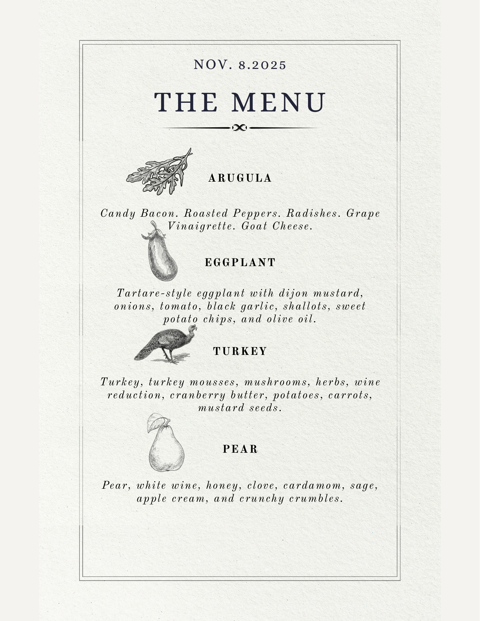 Fall Dinner – The Harvest Table