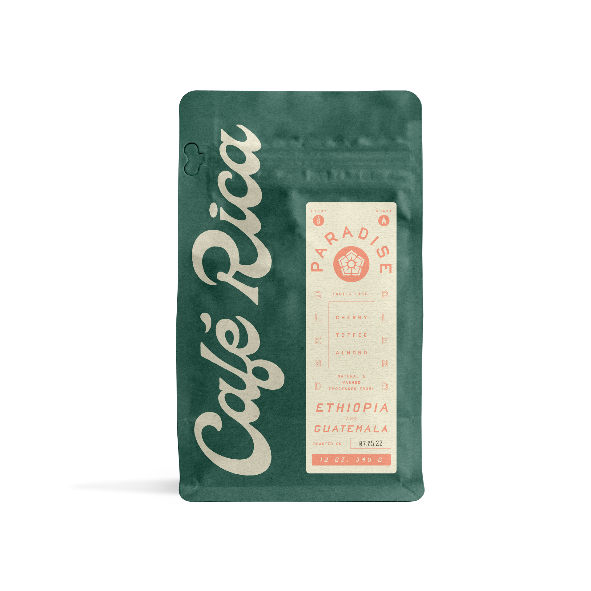 Sample Cafe Rica's Paradise - Ethiopian & Guatemalan Blend 100g